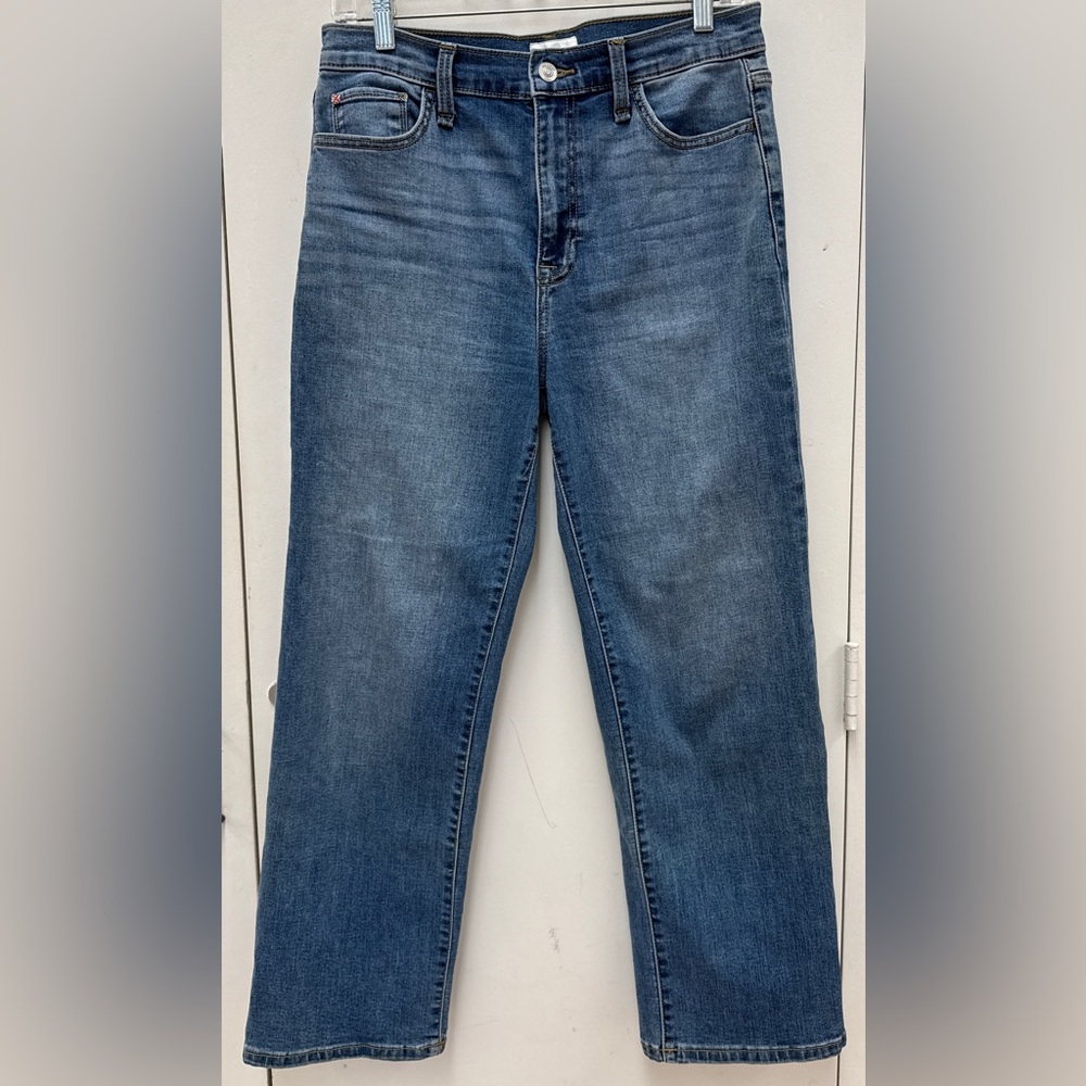 Hudson Women’s Noa Mercy High Rise Straight Leg Ankle Jeans Size 28 Cropped - Picture 10 of 10